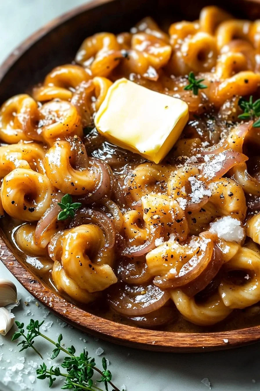 One Pot French Onion Pasta