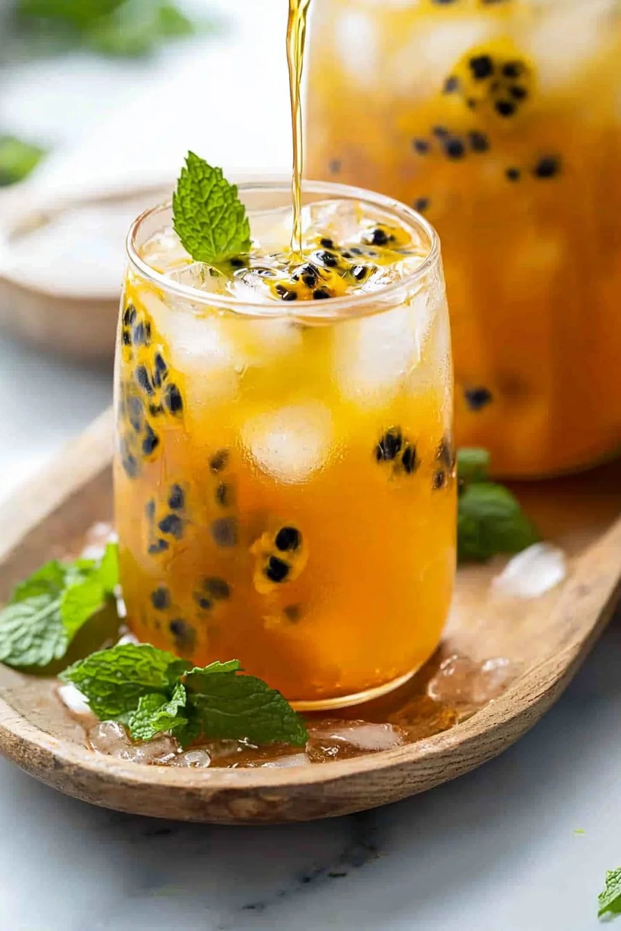 Passion Fruit Iced Tea