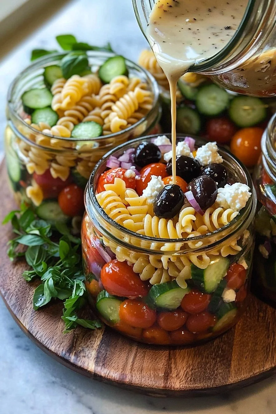 Pasta Salad Jars