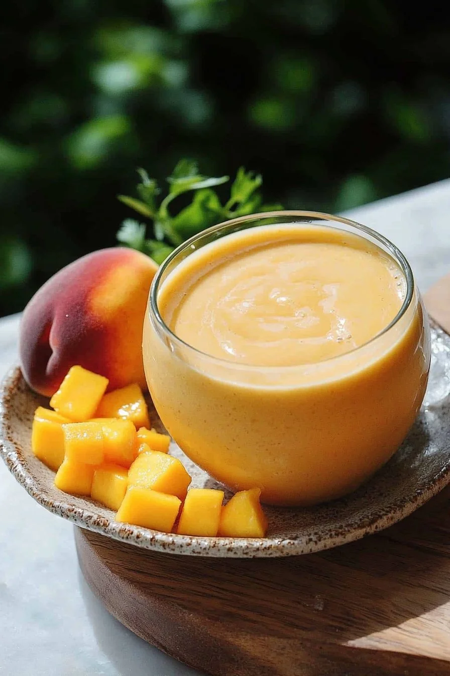 Peach Mango Smoothie