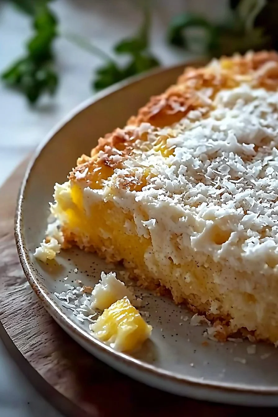 Pineapple And Coconut Dream Cake