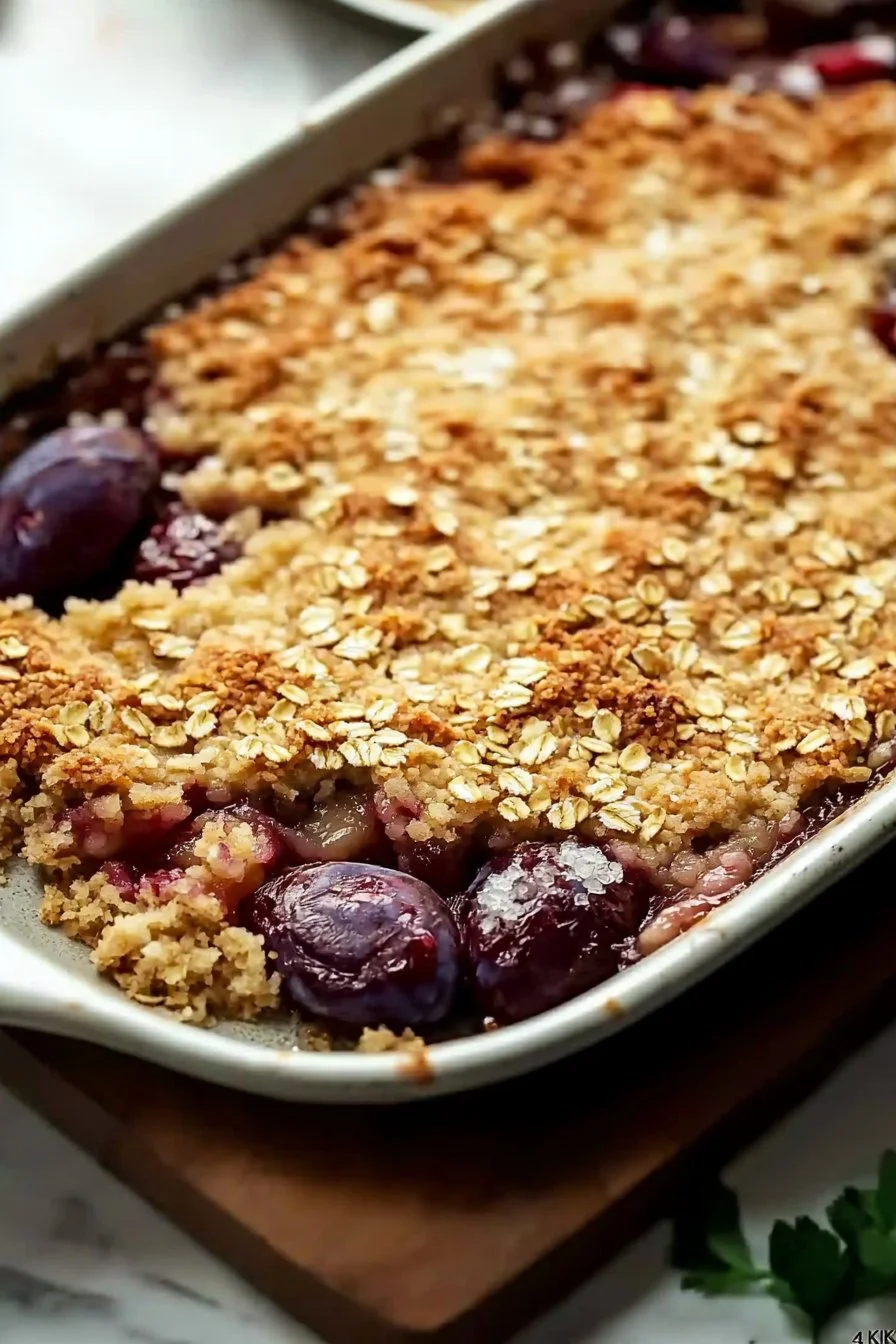 Plum Crisp