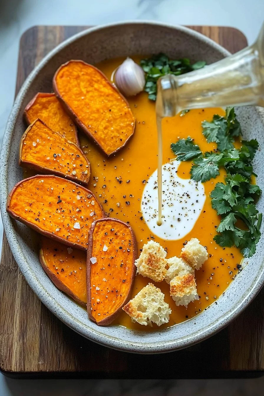 Roasted Sweet Potato Soup