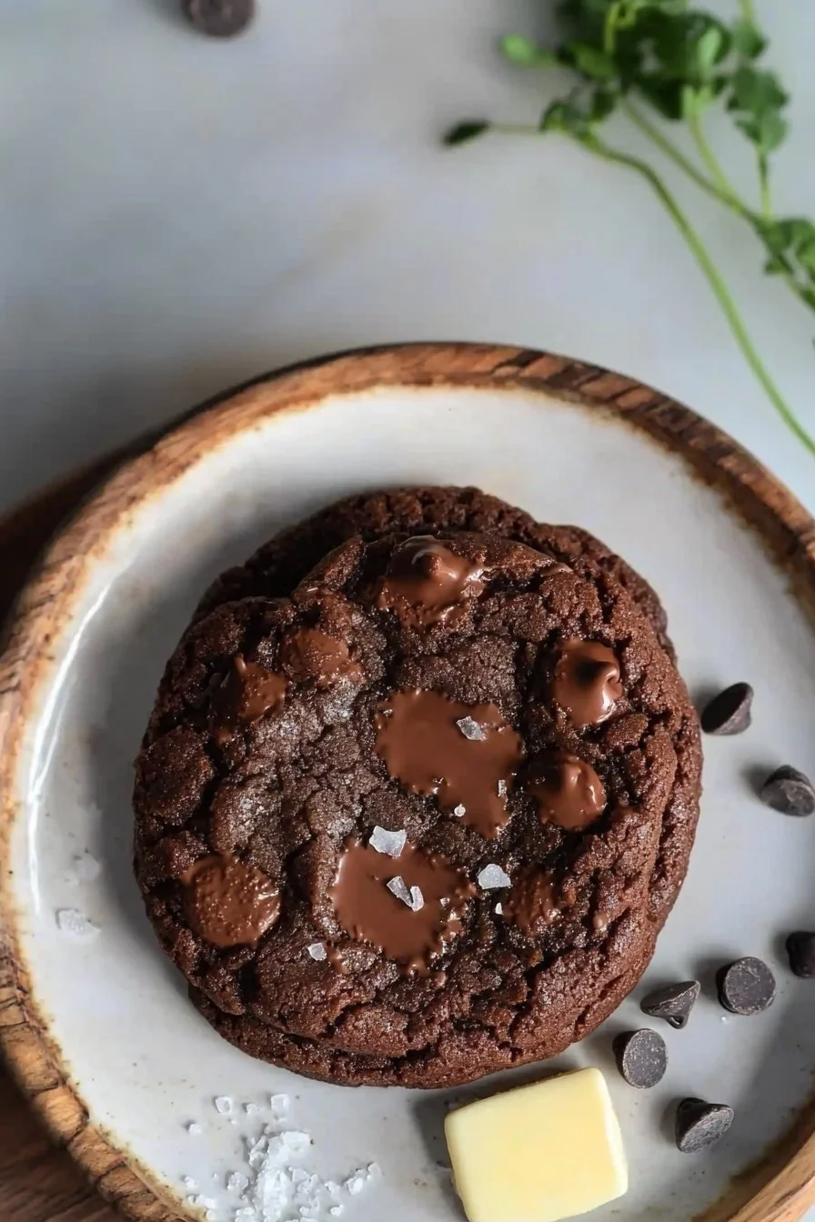 Single Serve Double Chocolate Cookie
