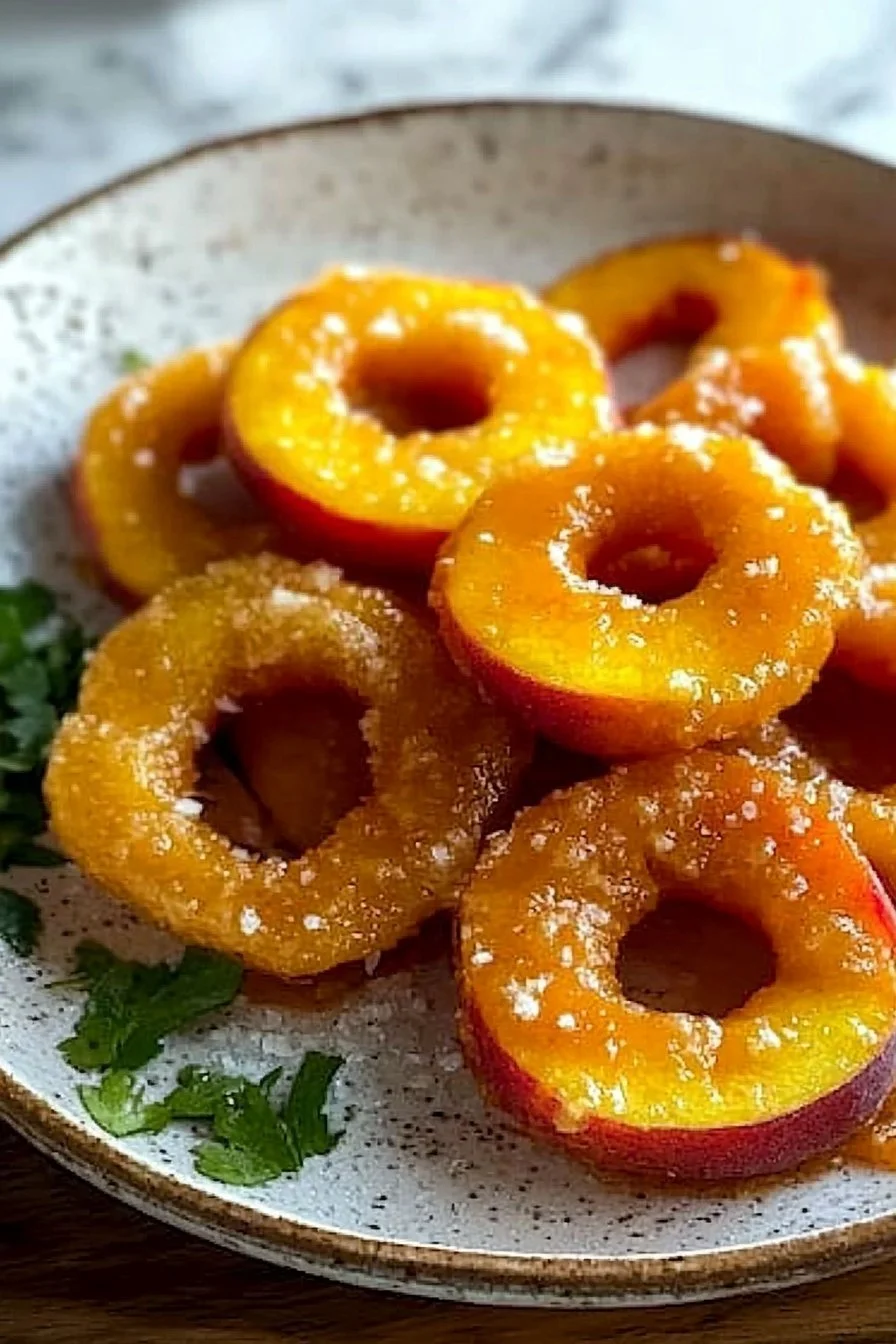 Spicy Sweet Peach Rings