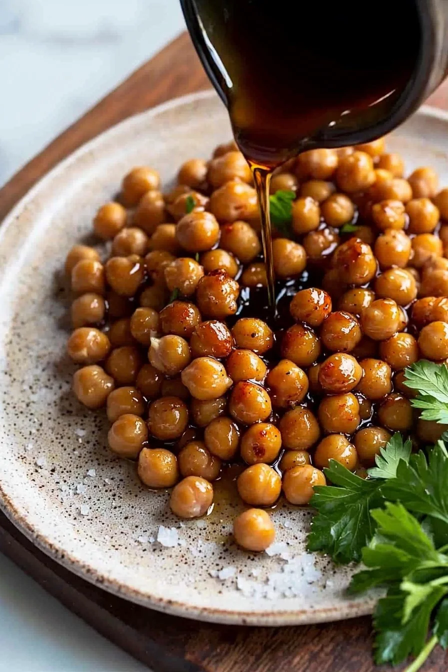 Sticky Chickpeas