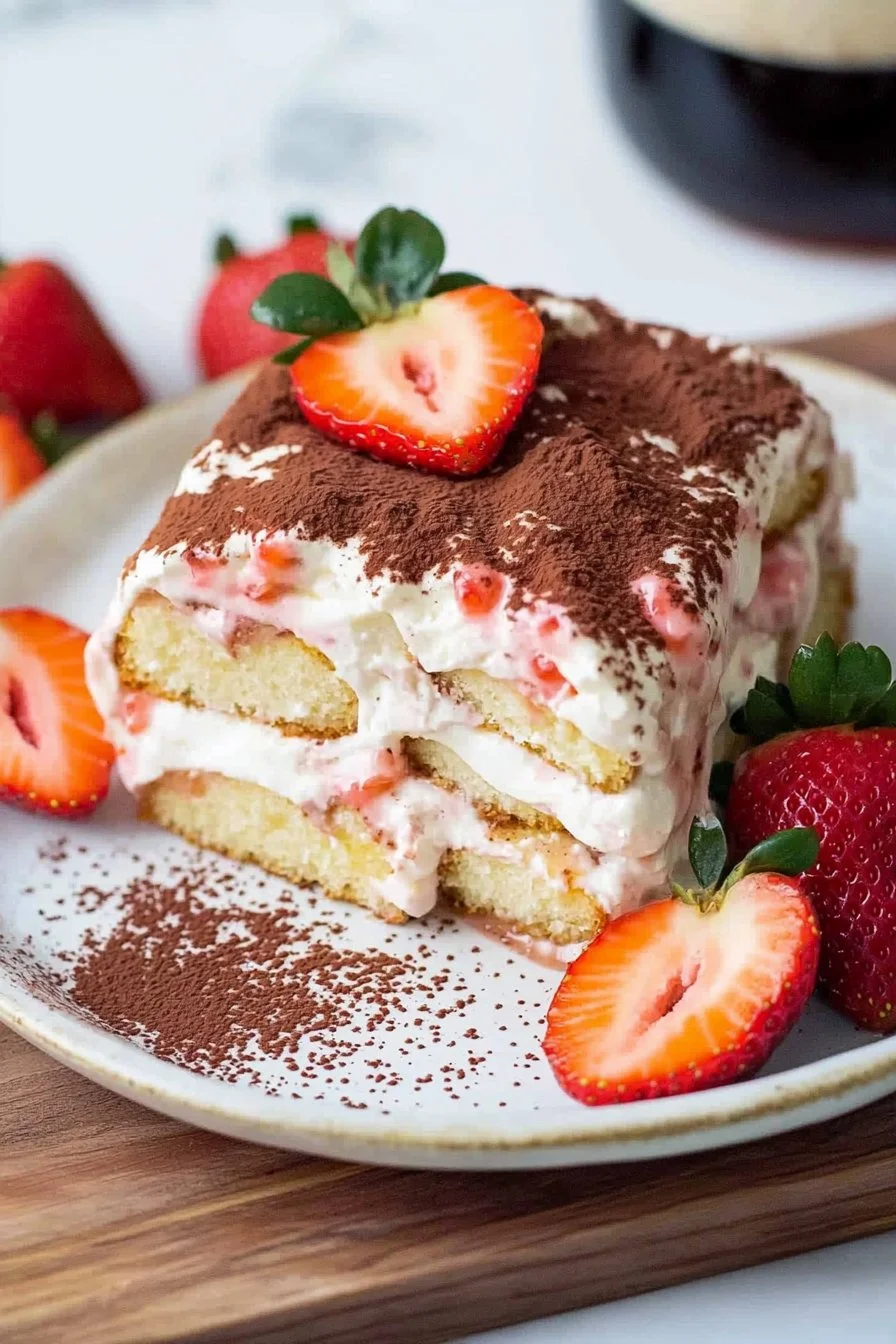 Strawberry Tiramisu