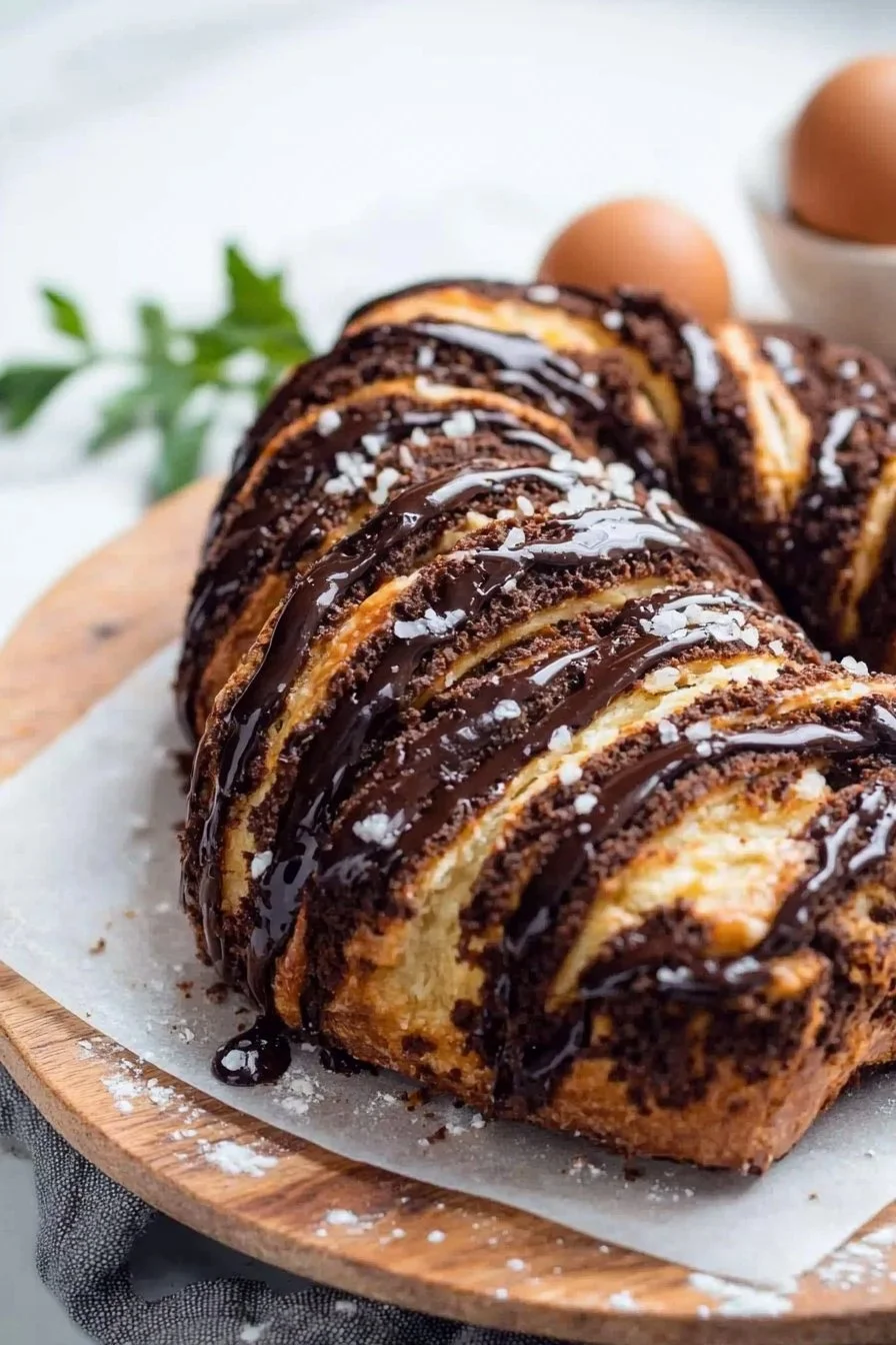 Super Easy Chocolate Babka