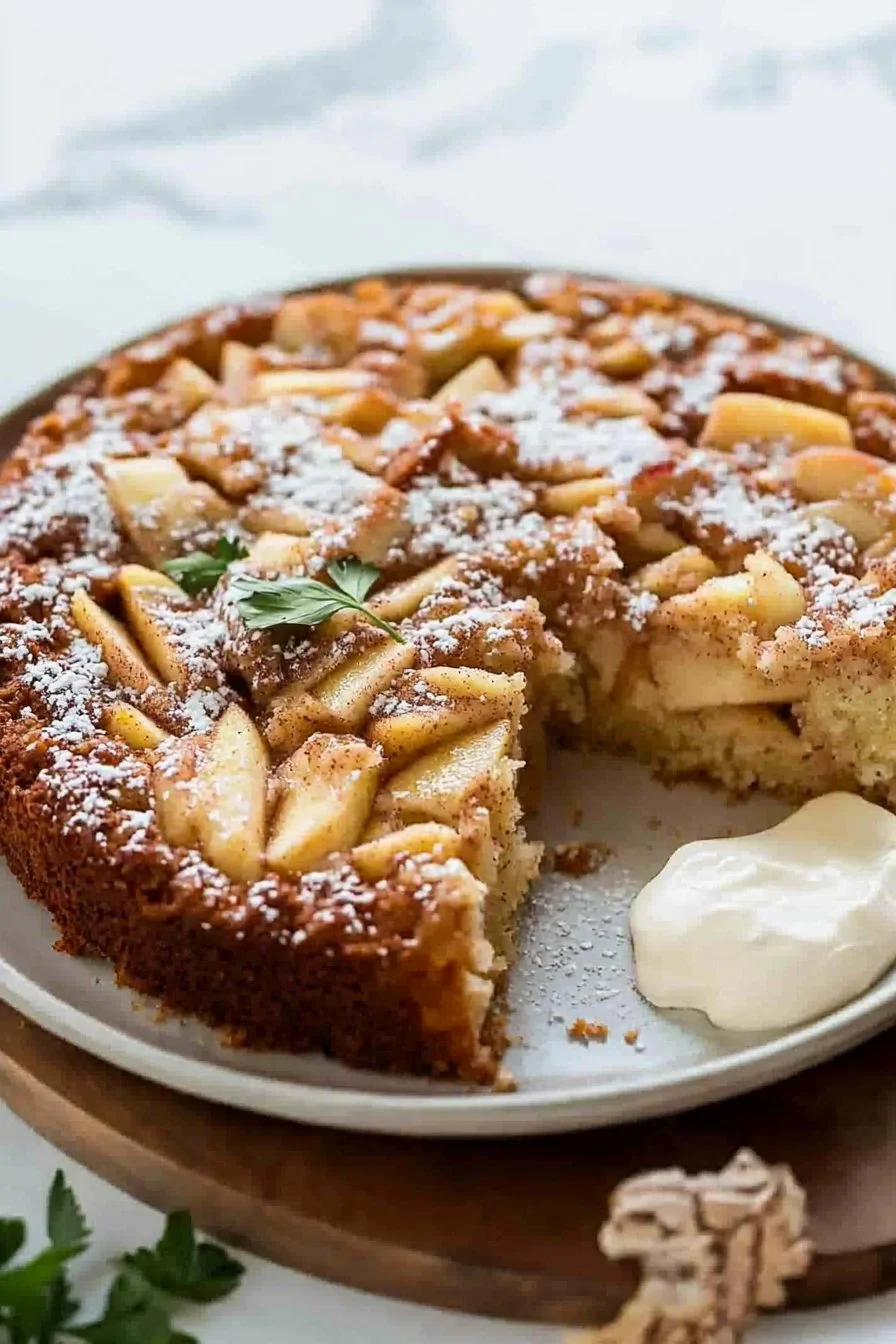 The Best Cinnamon Apple Cake