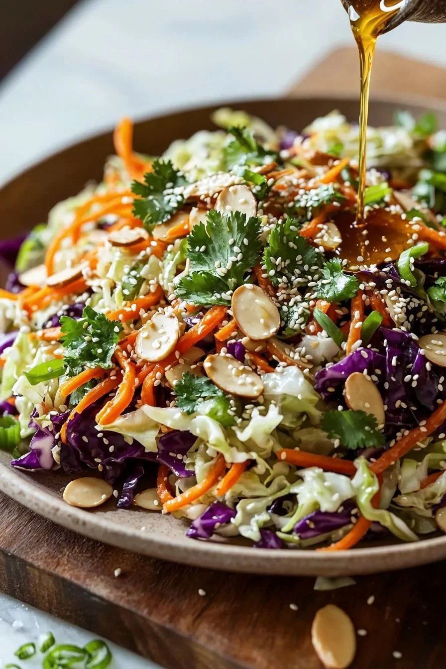 The Best Crunchy Asian Cabbage Salad