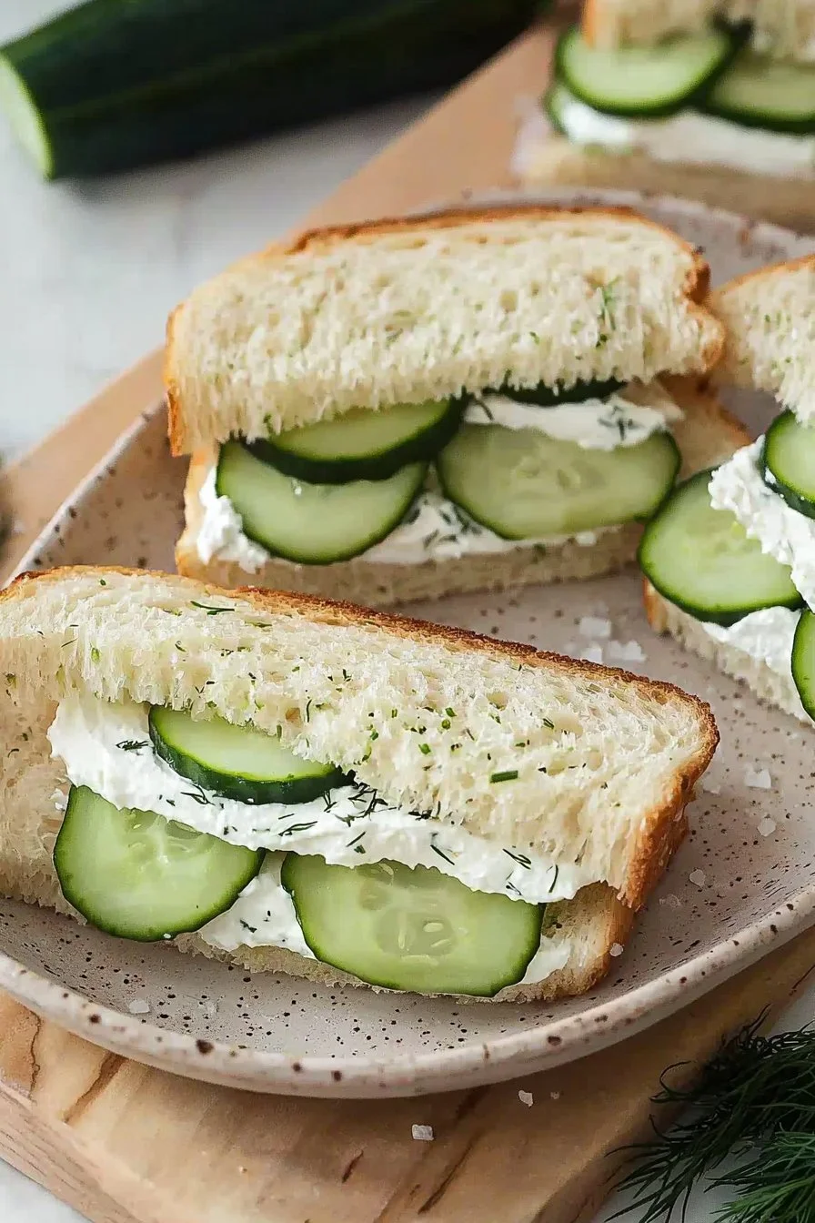 The Best Cucumber Sandwiches