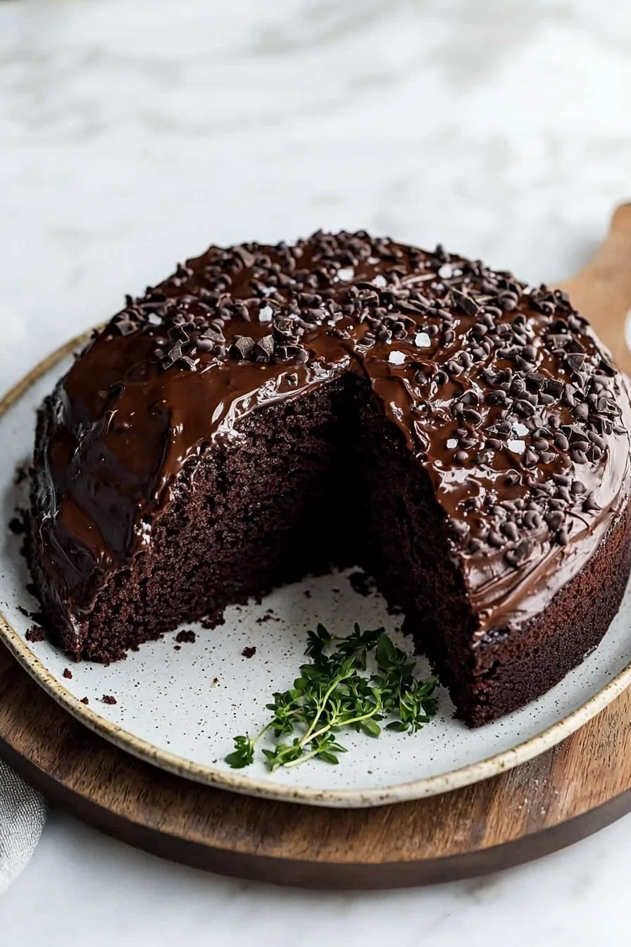 The Most Amazing Chocolate Cake