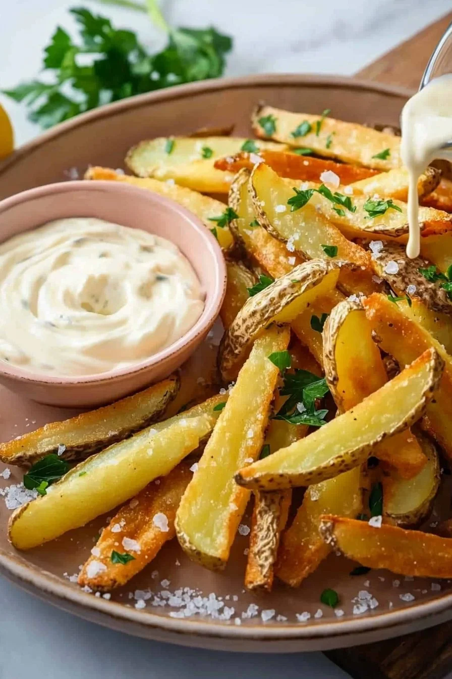 Truffle Fries With Garlic Aioli