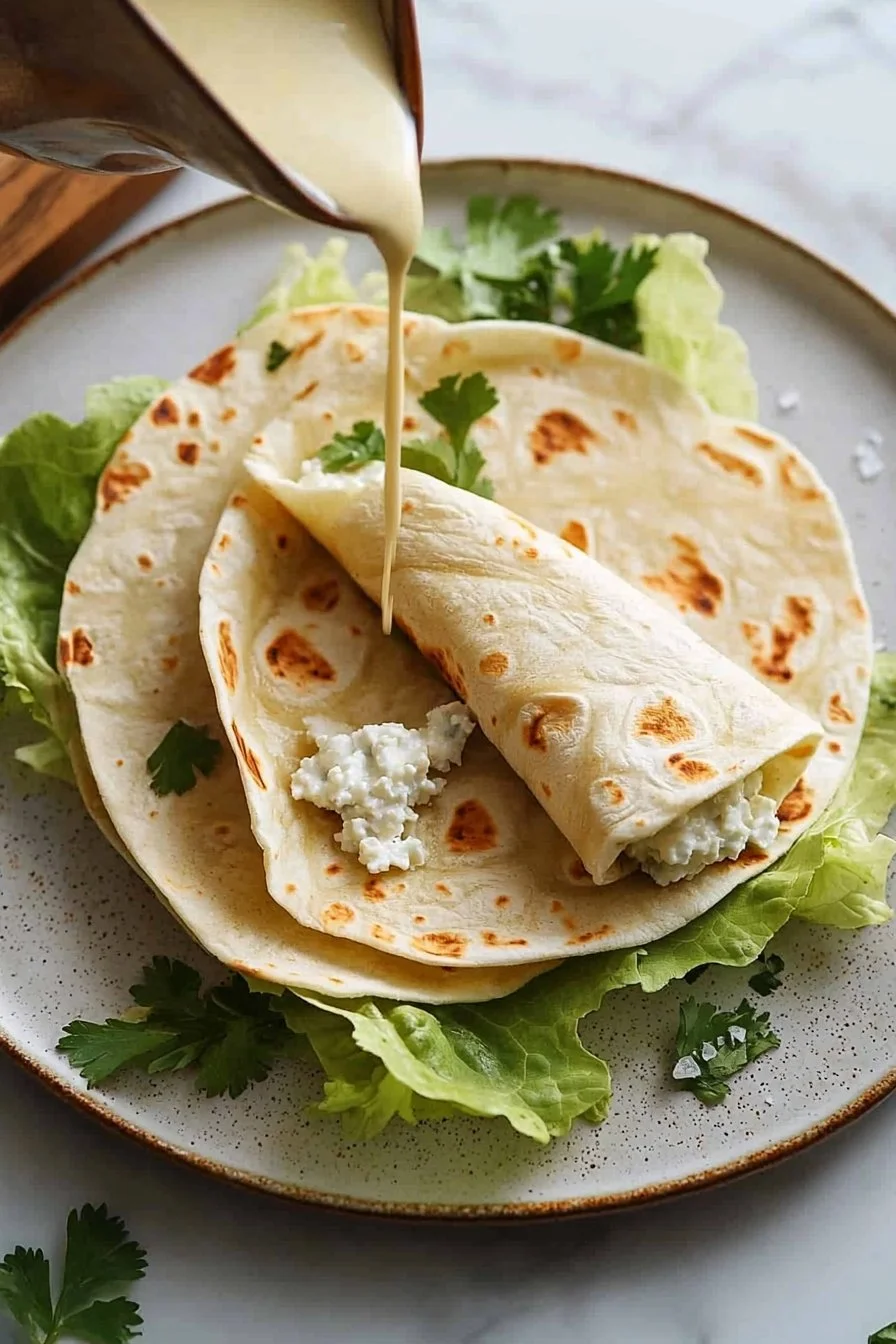 Two-Ingredient Cottage Cheese Wraps