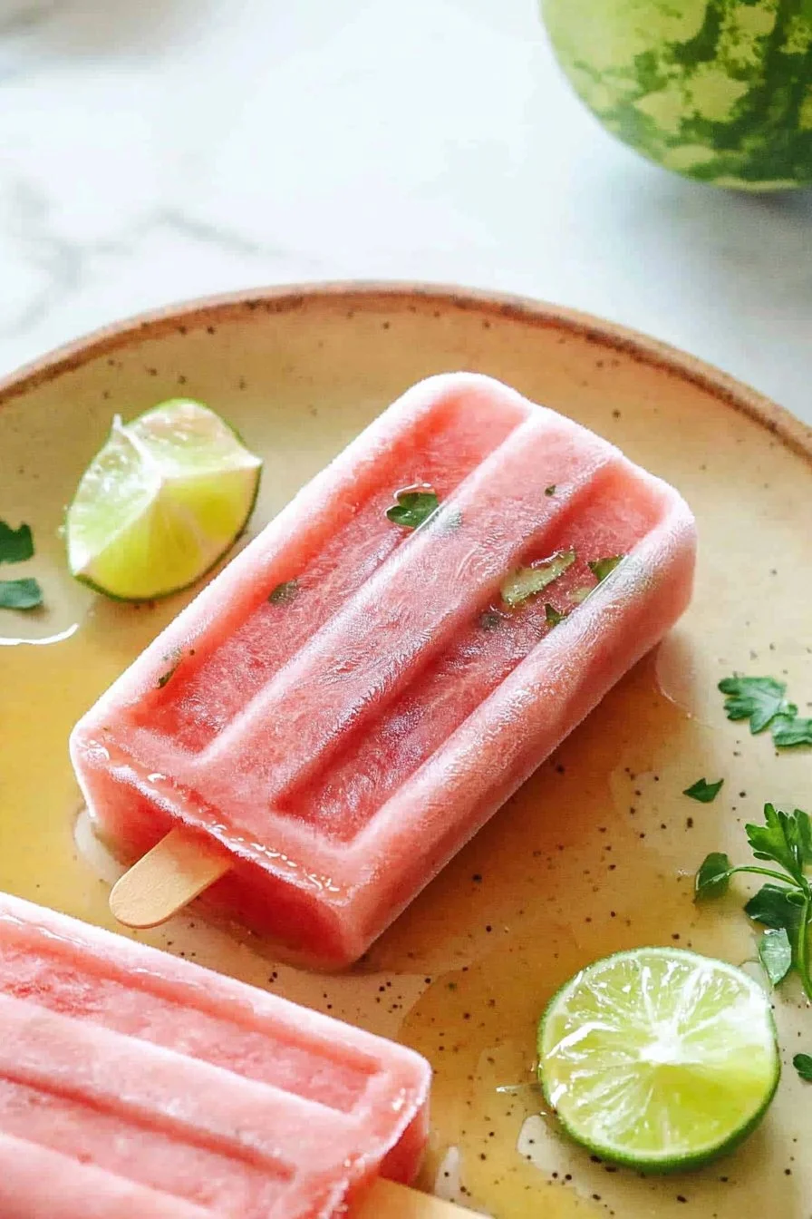 Watermelon Ice Pops
