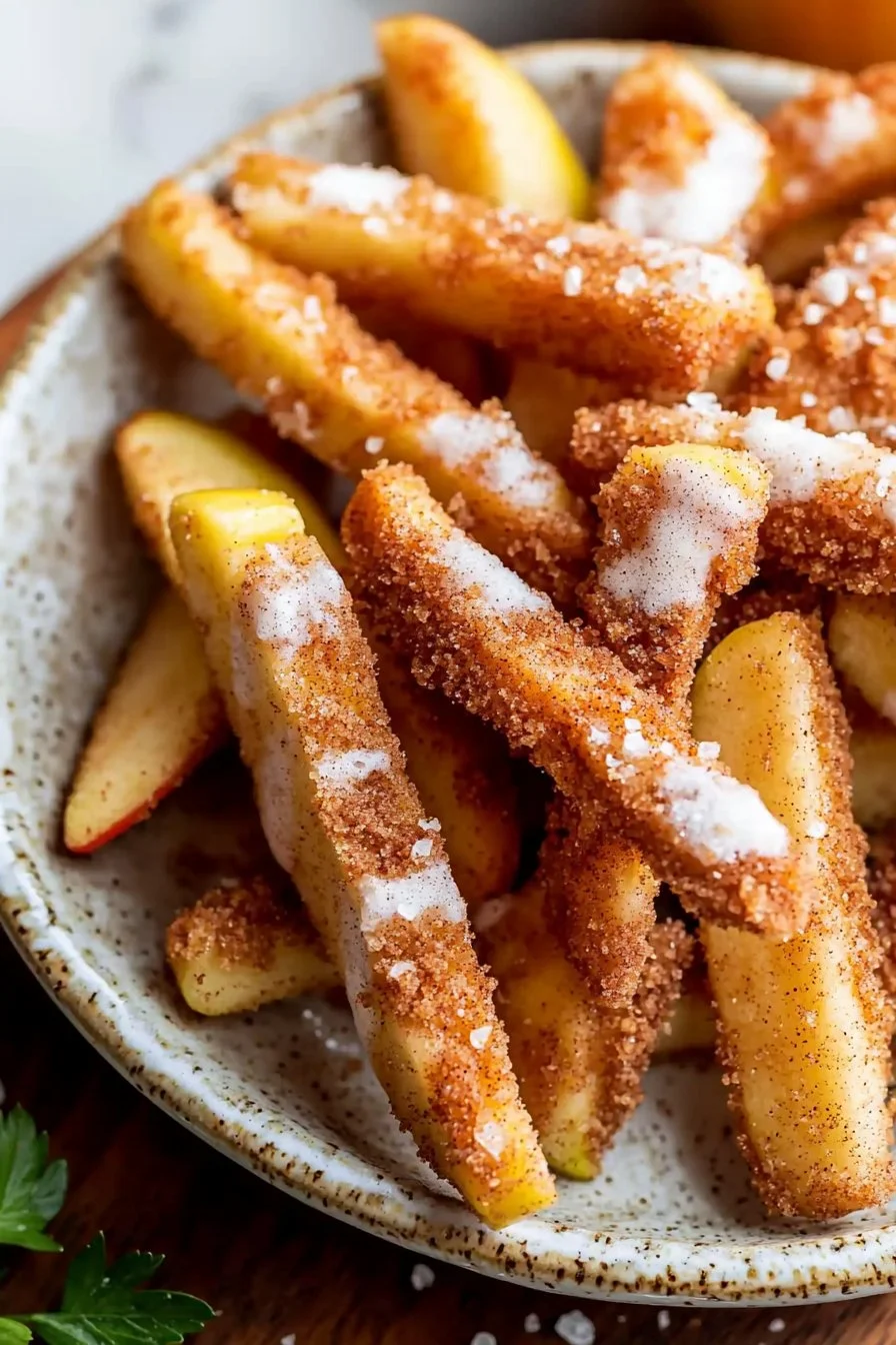 Air Fryer Apple Fries