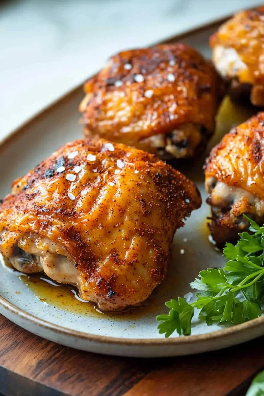 Air Fryer Chicken Thighs