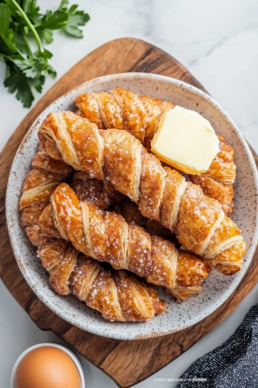 Air Fryer Cinnamon Twists