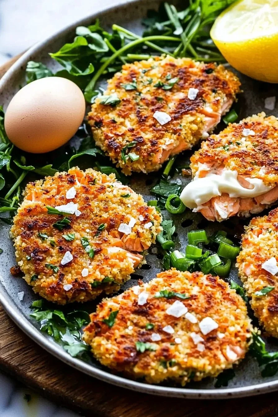 Air Fryer Salmon Patties