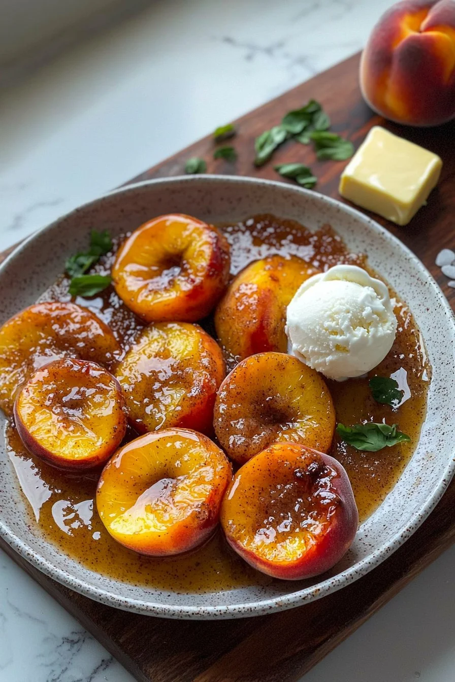 Baked Peaches