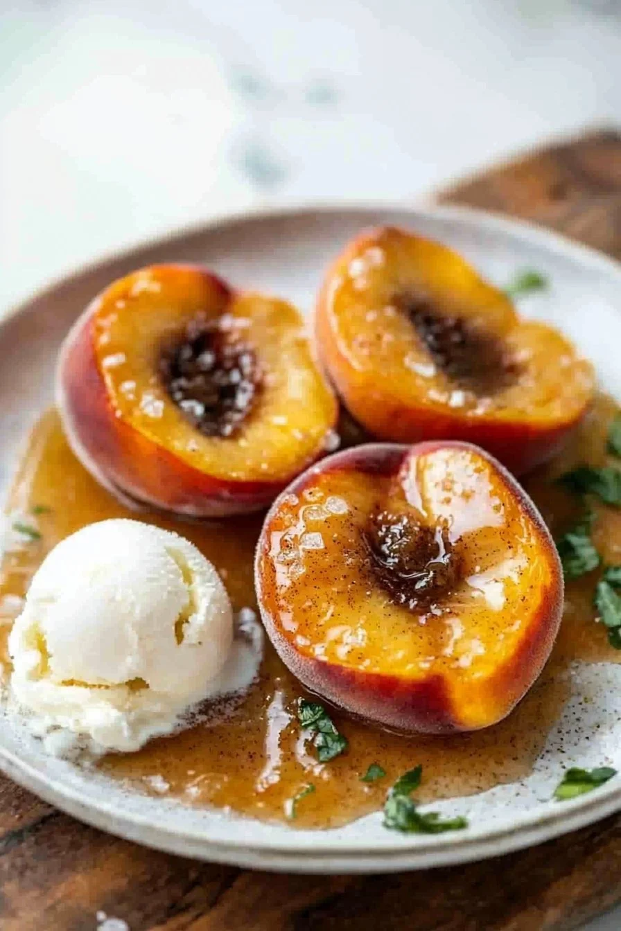 Baked Peaches