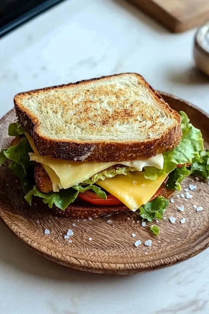 Variety of bread sandwiches with fresh ingredients and fillings