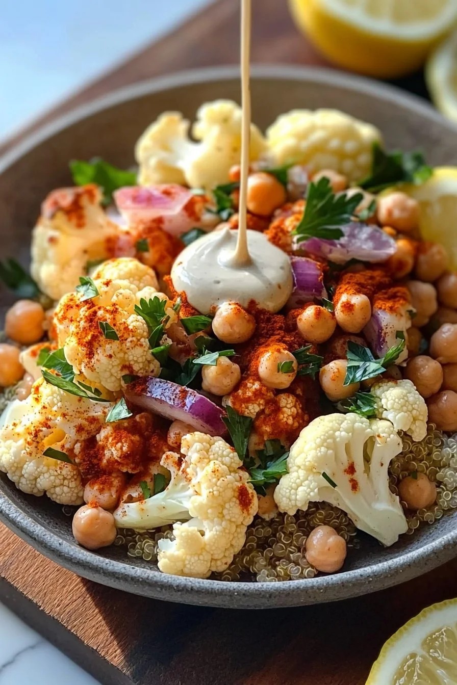 Cauliflower Shawarma Bowl
