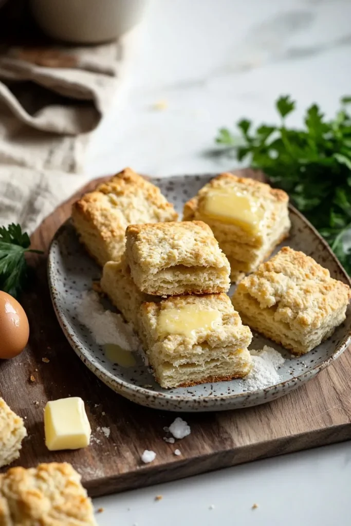 Freshly baked classic English scones with clotted cream and jam