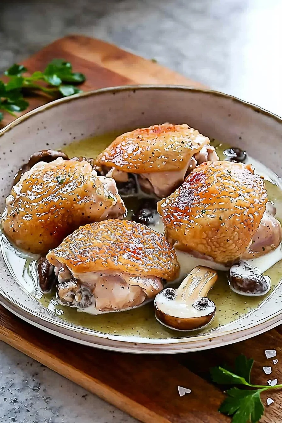 Creamy Mushroom Chicken