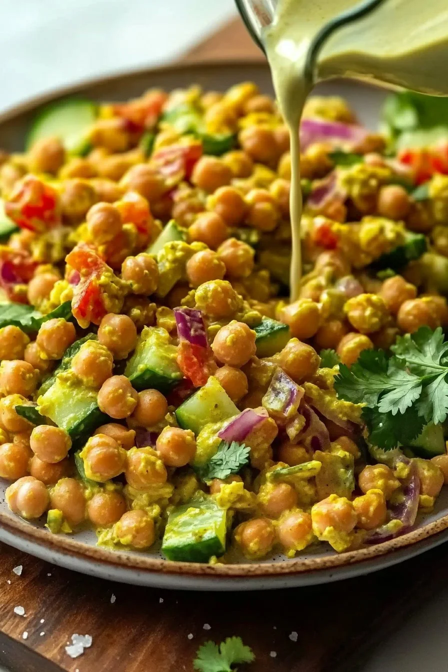 Curried Chickpea Salad