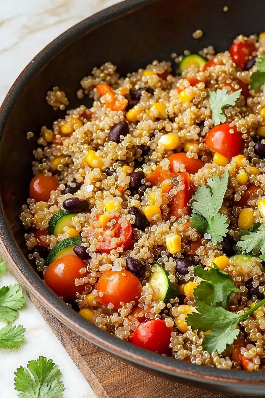 Delicious One-Pan Quinoa
