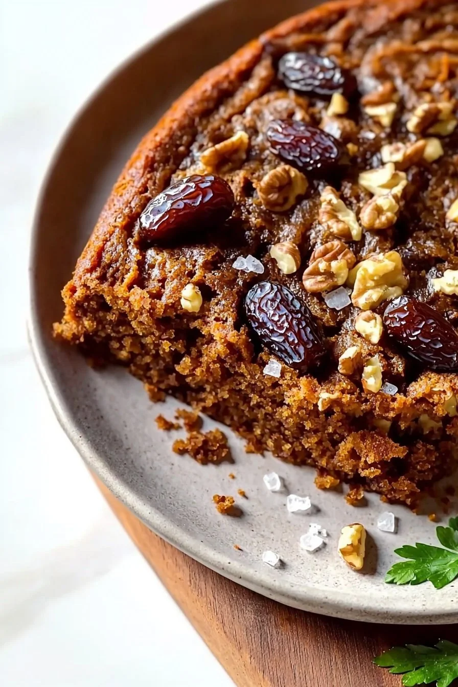 Easy Date And Walnut Cake