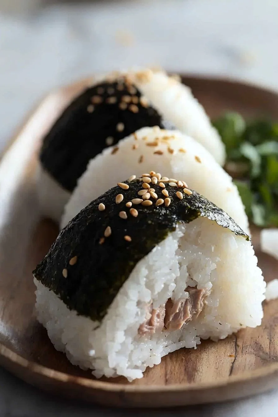 Easy Japanese Tuna Rice Balls