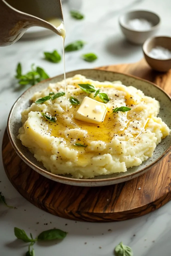Easy mashed potatoes recipe for creamy and delicious side dish