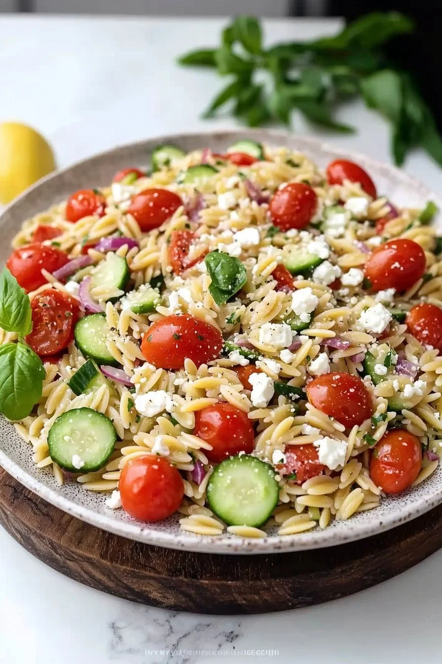 Easy Orzo Salad