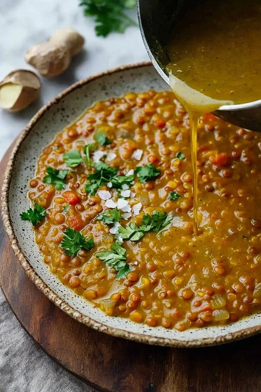 EASY RED LENTIL DAHL