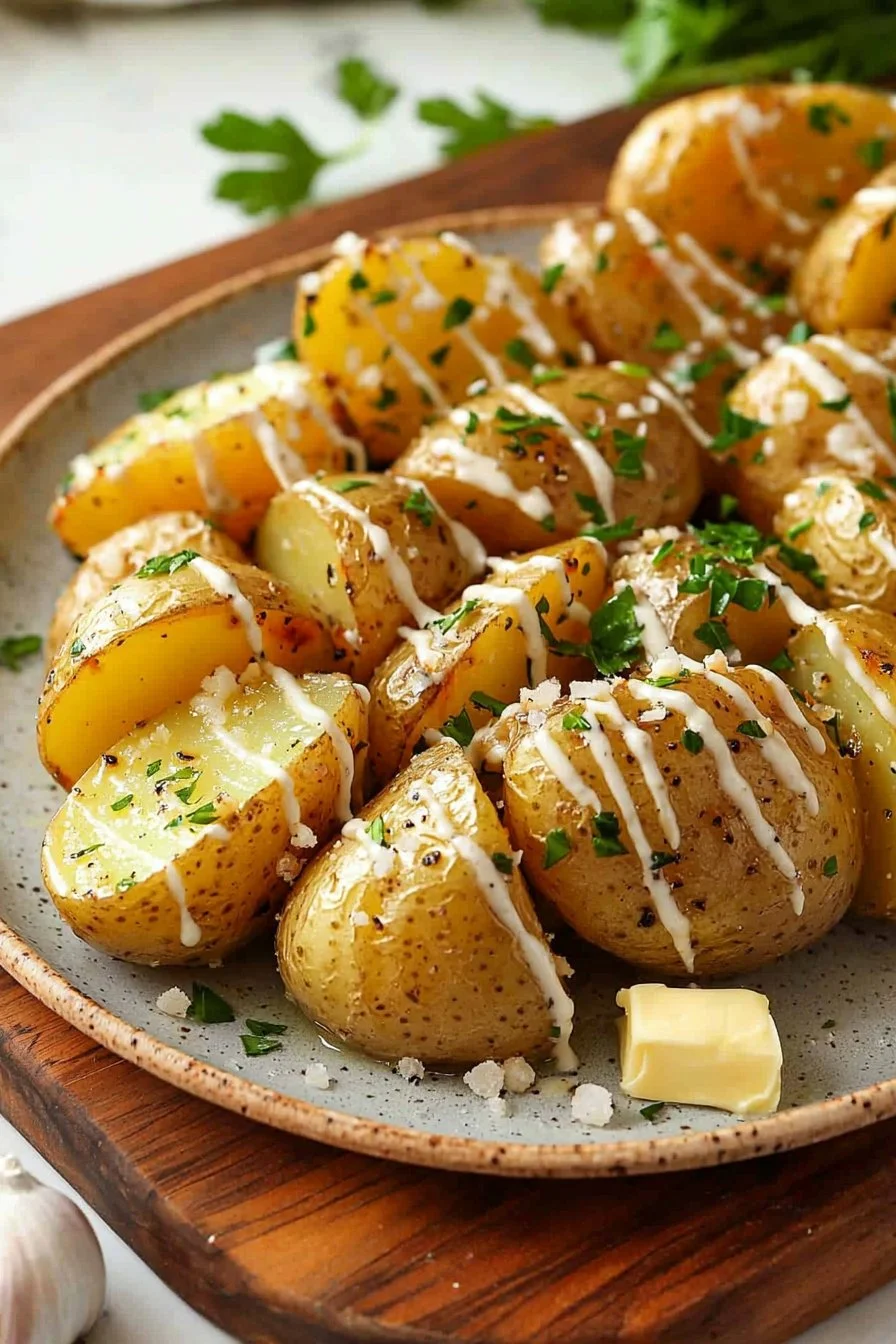 Garlic Butter Potatoes