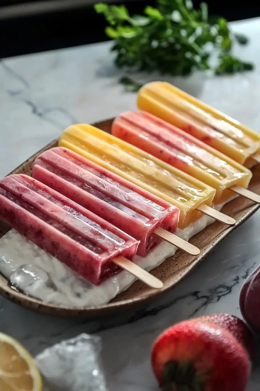 Homemade Freezer Pops