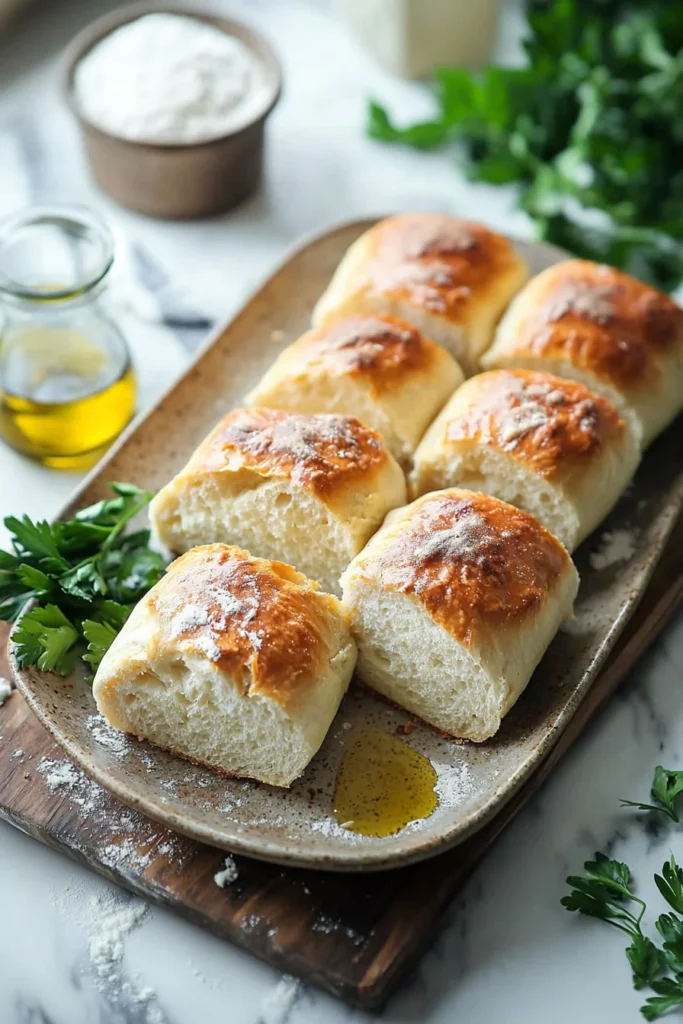 Loaf of homemade sandwich bread fresh out of the oven