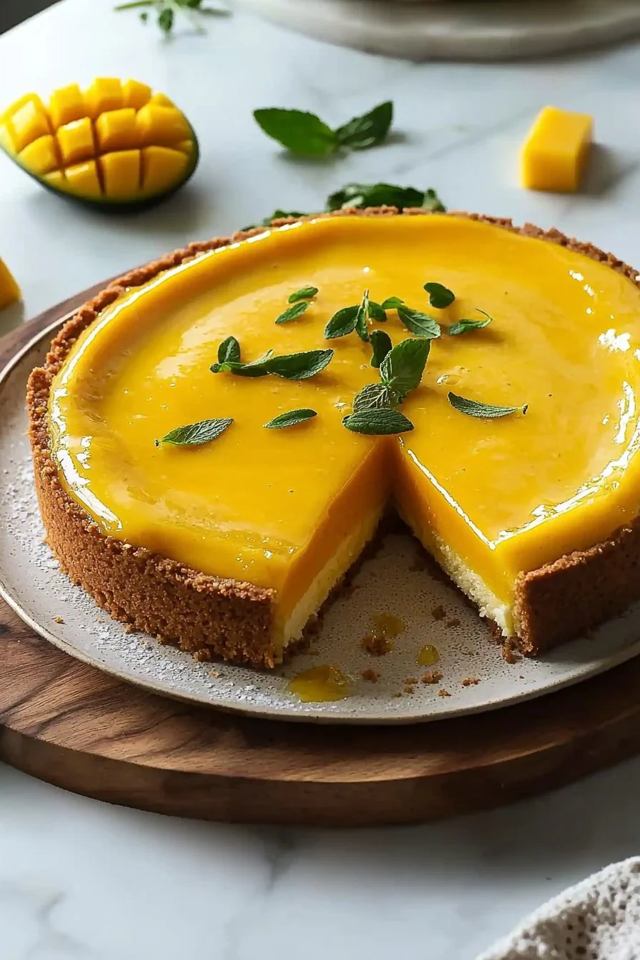 Mango Mousse Cake