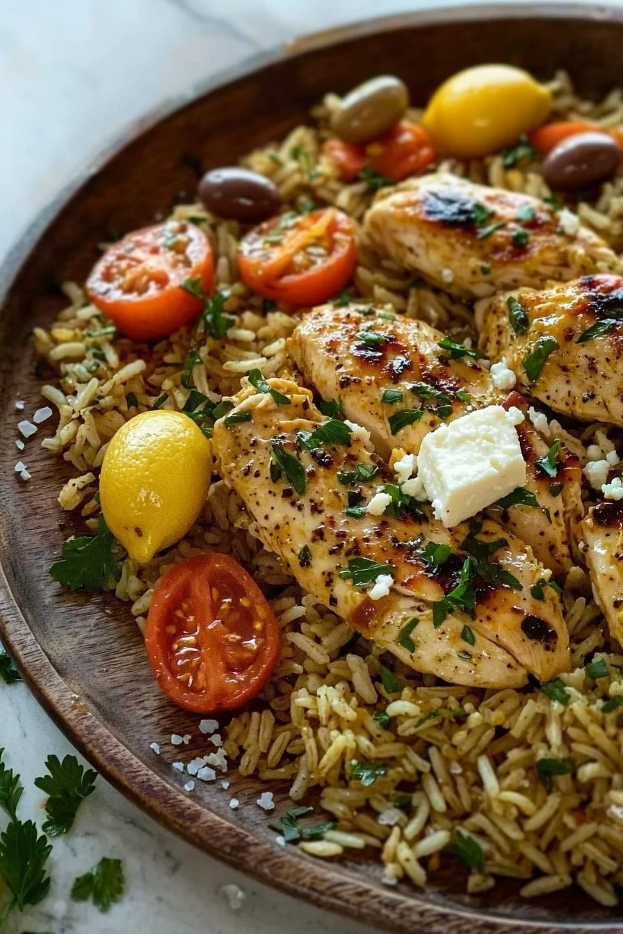Mediterranean Chicken and Rice
