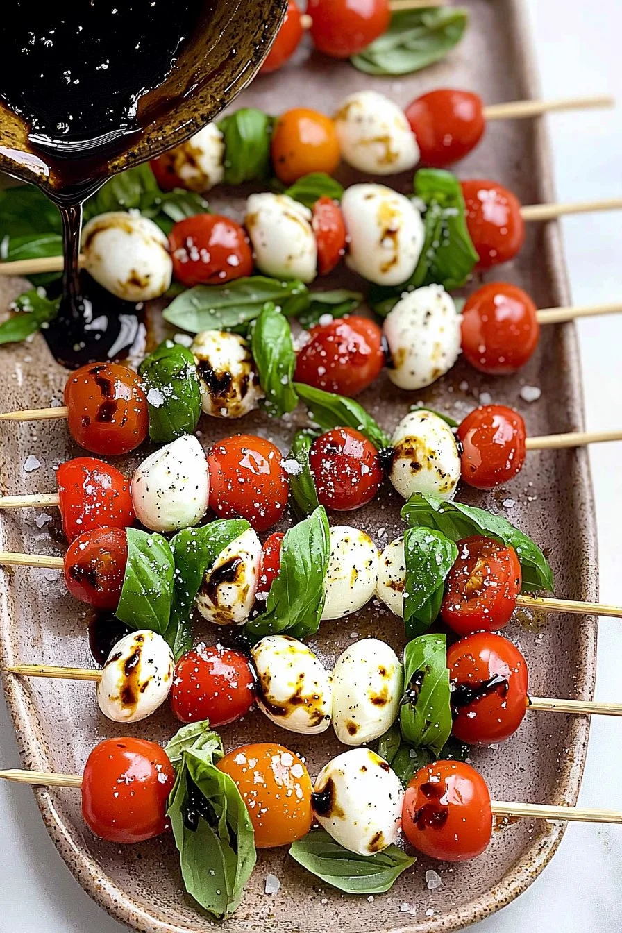 Mini Caprese Skewers