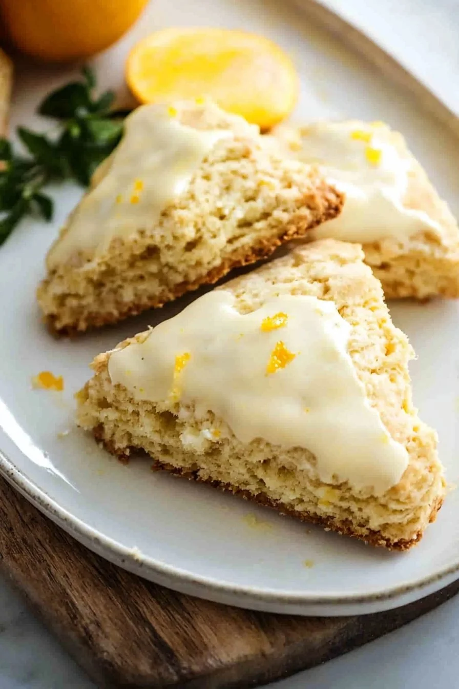 Orange Cream Scones