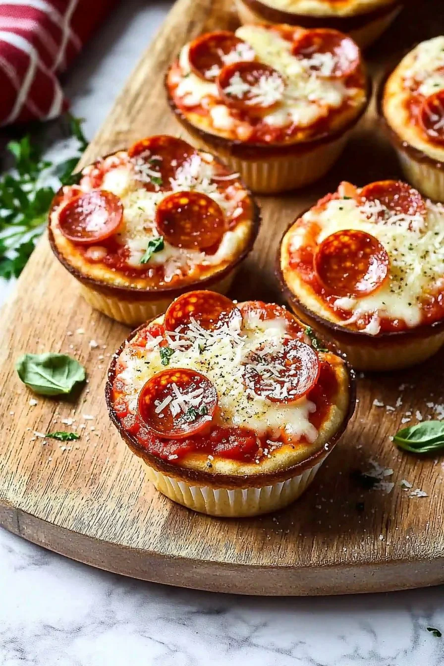 Pizza Cupcakes