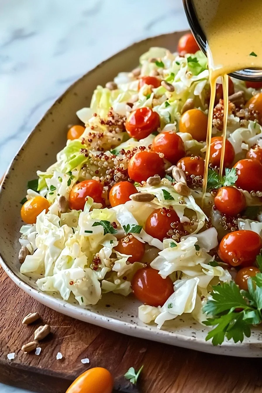 Protein-Packed Cabbage Salad