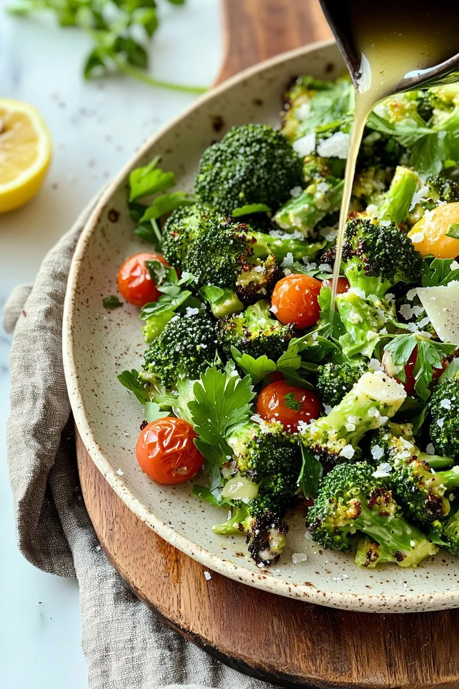 Roasted Broccoli Salad