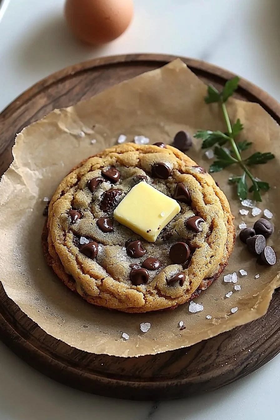 Single Serve Chocolate Chip Cookie