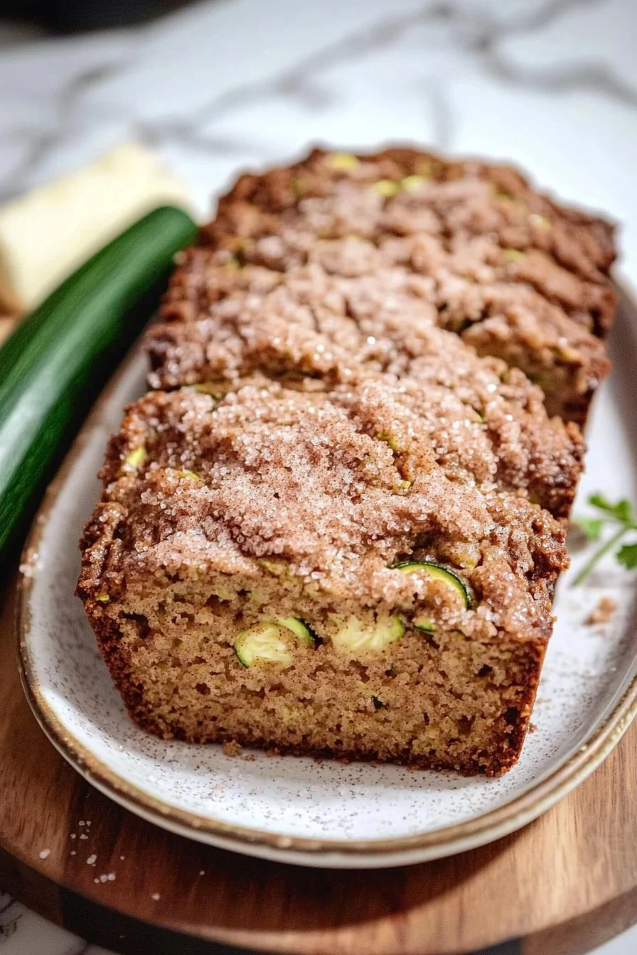 Snickerdoodle Zucchini Bread
