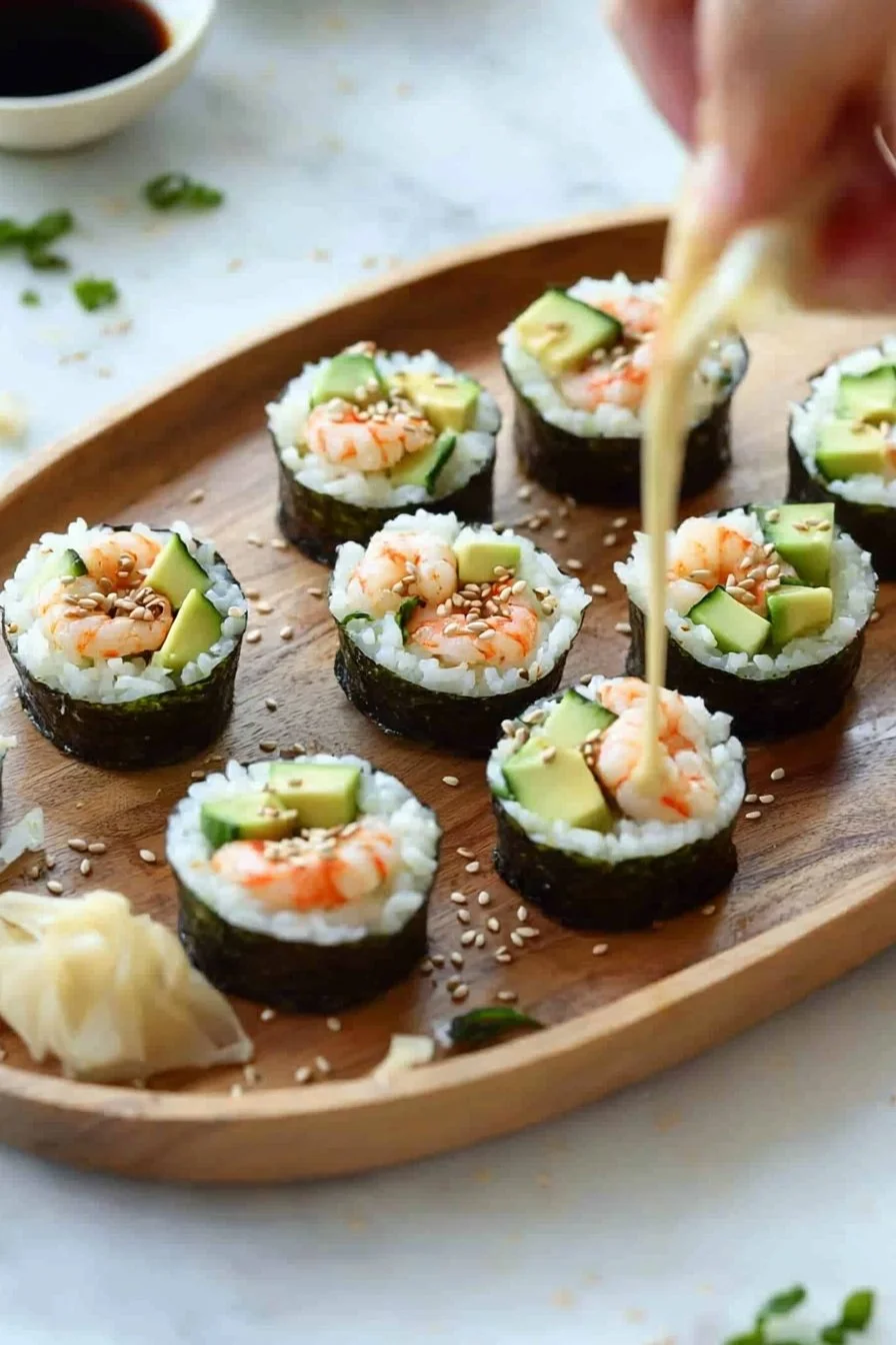 Super Easy Sushi Cups