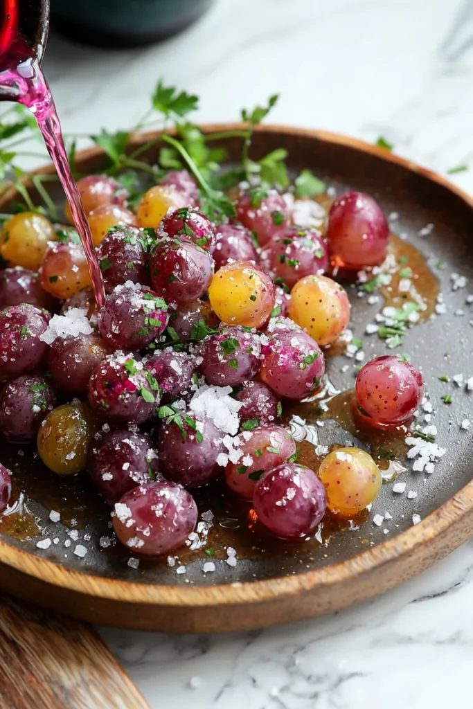 Delicious Kool-Aid Grapes soaked in flavored drink mix for a colorful snack